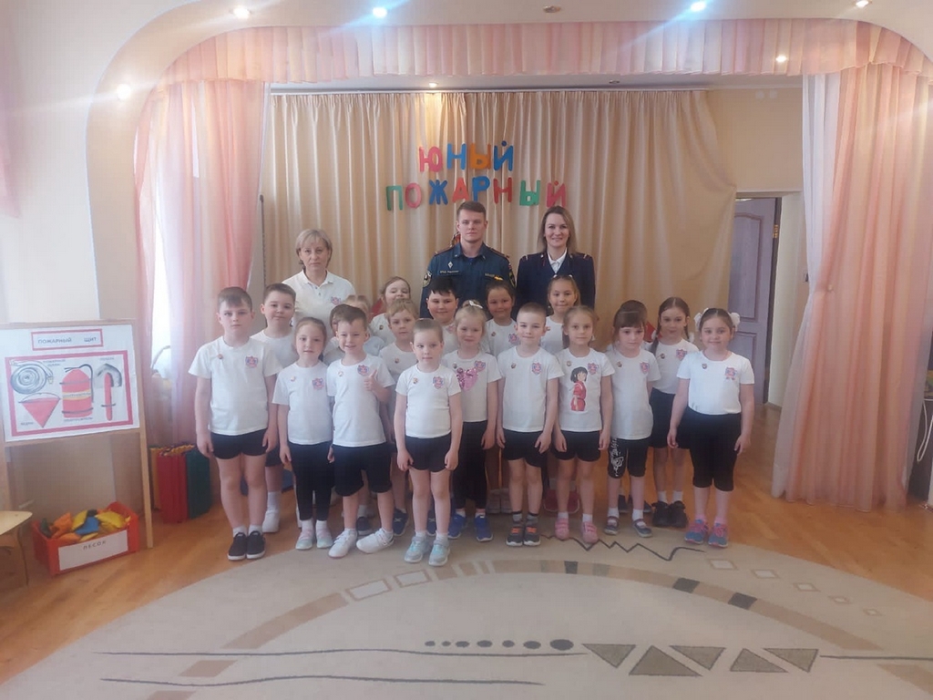 День пожарной охраны в детсаду «Светлячок» Александрова