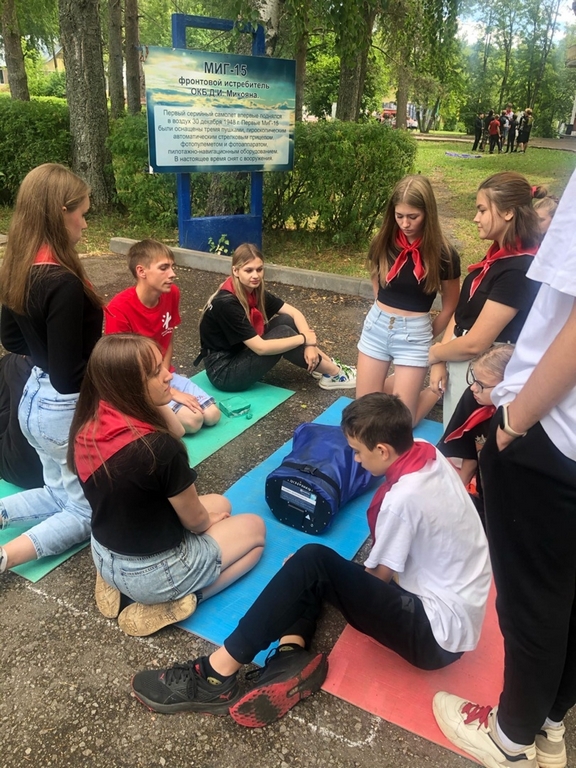 Единый день безопасности в лагере «Солнечный» Александровского района